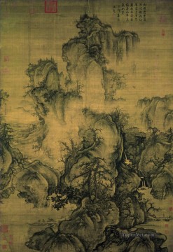 principios de primavera guo xi chino tradicional Pinturas al óleo